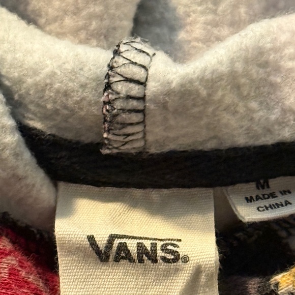 Vans Botanical check pullover crop hoody - Picture 8 of 8